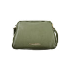 Green Polyurethane Women's Bag