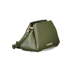 Green Polyurethane Women's Bag