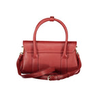 Handtasche aus rotem Polyethylen