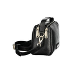 Damenhandtasche aus schwarzem Polyurethan