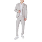 Gray Polyester Waistcoat