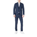 Completo Due Pezzi in Cotone Blu