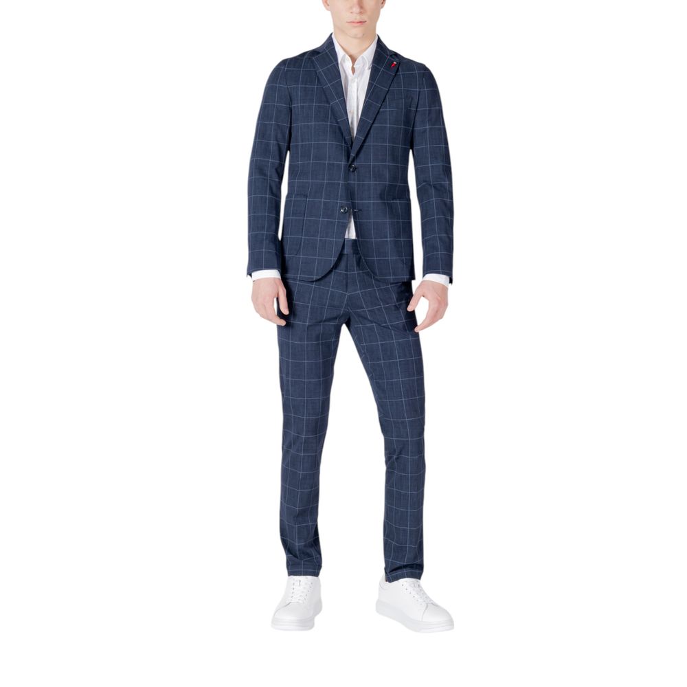 Completo Due Pezzi in Cotone Blu