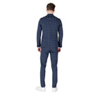 Completo Due Pezzi in Cotone Blu