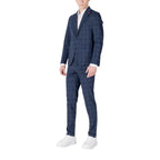 Completo Due Pezzi in Cotone Blu