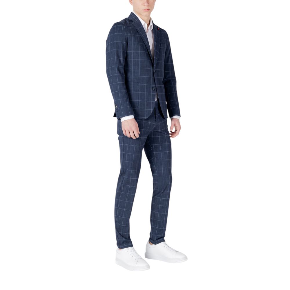 Completo Due Pezzi in Cotone Blu