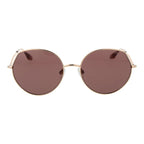 Goldene Metallsonnenbrille