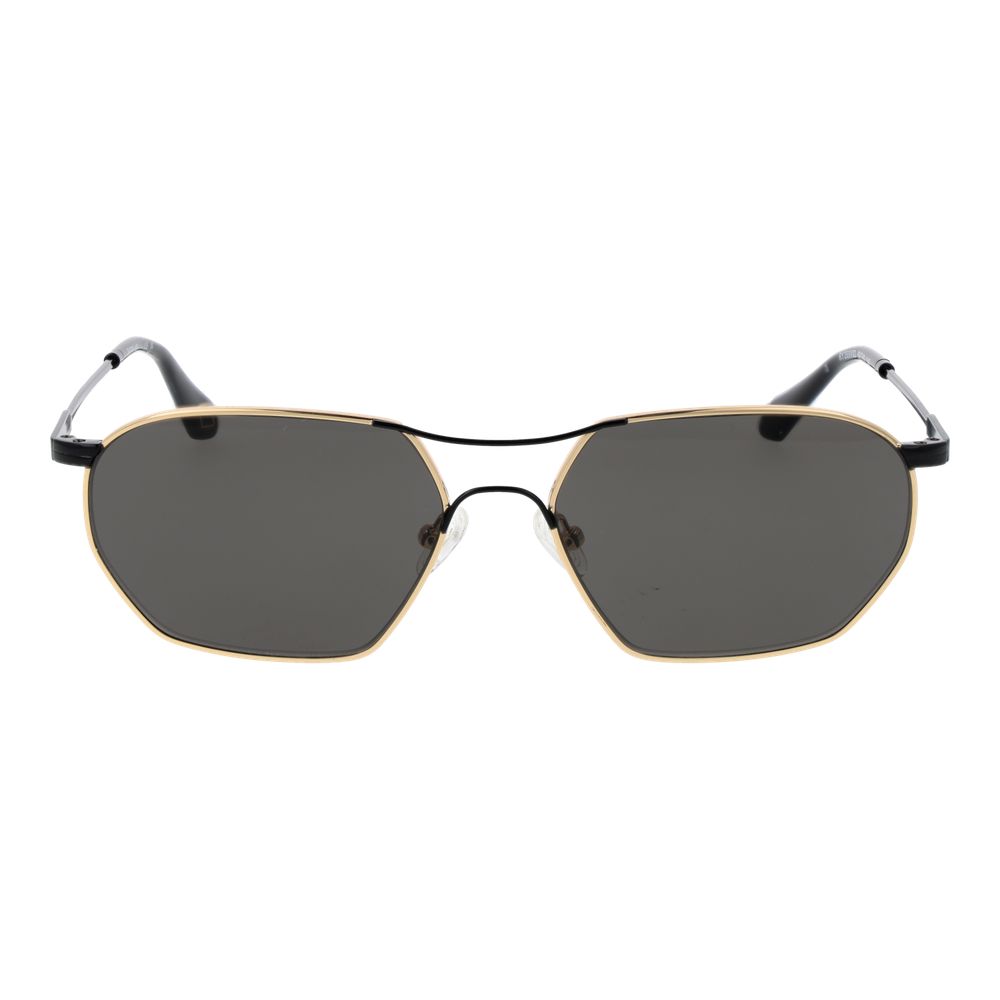 Sonnenbrille aus Goldmetall
