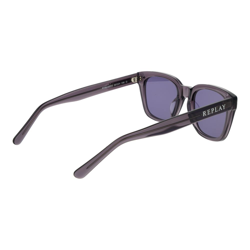 Graue Kunststoff-Sonnenbrille