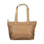 Brown Polyurethane Women's Bag