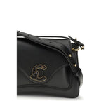 Black Calf Leather Bos Taurus Shoulder Bag