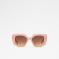 Pink Polycarbonate Sunglasses