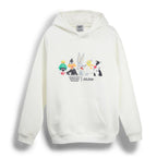 Rosa Baumwoll-Sweatshirt