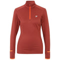 Burgunderfarbenes Polyester-Sweatshirt