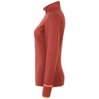 Burgunderfarbenes Polyester-Sweatshirt