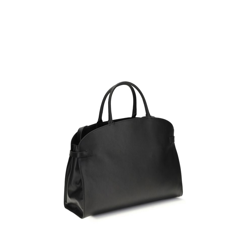 Handtasche aus schwarzem Kalbsleder Bos Taurus