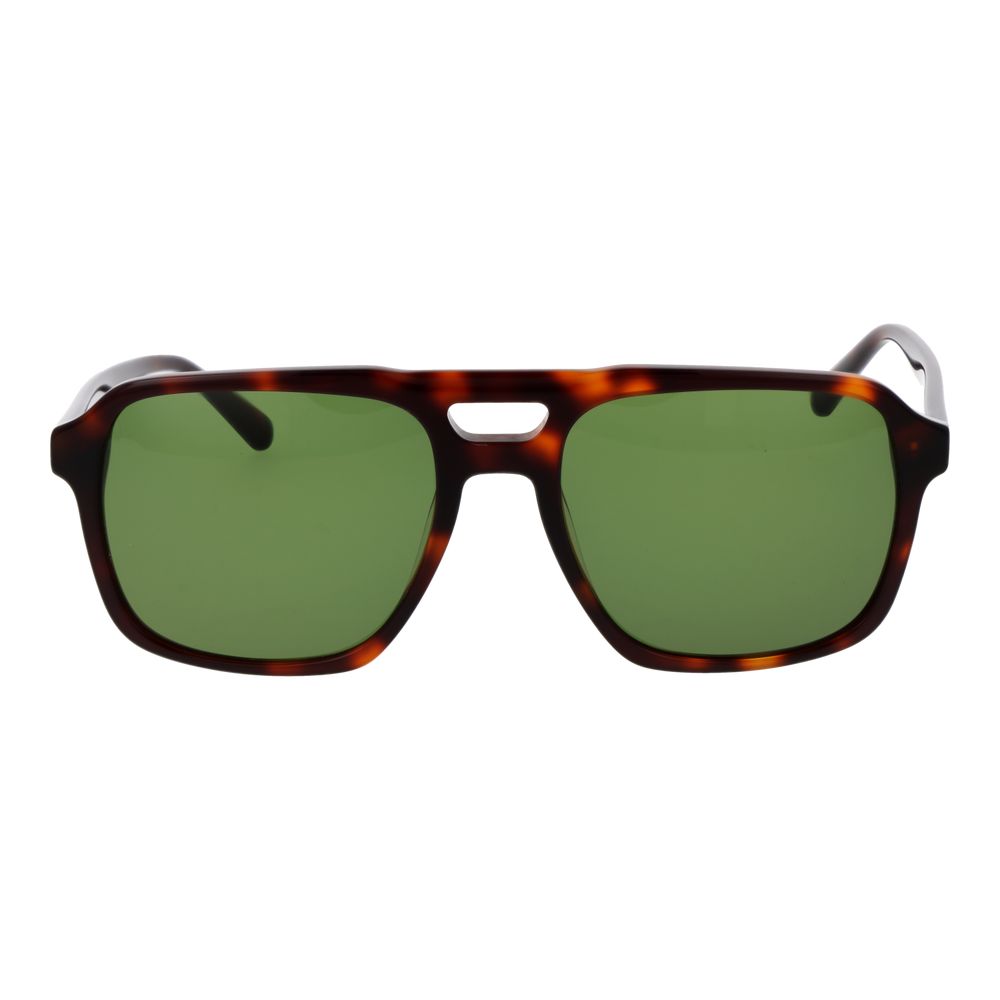Braune Kunststoff-Sonnenbrille