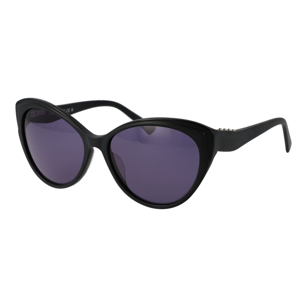 Sonnenbrille aus schwarzem Kunststoff