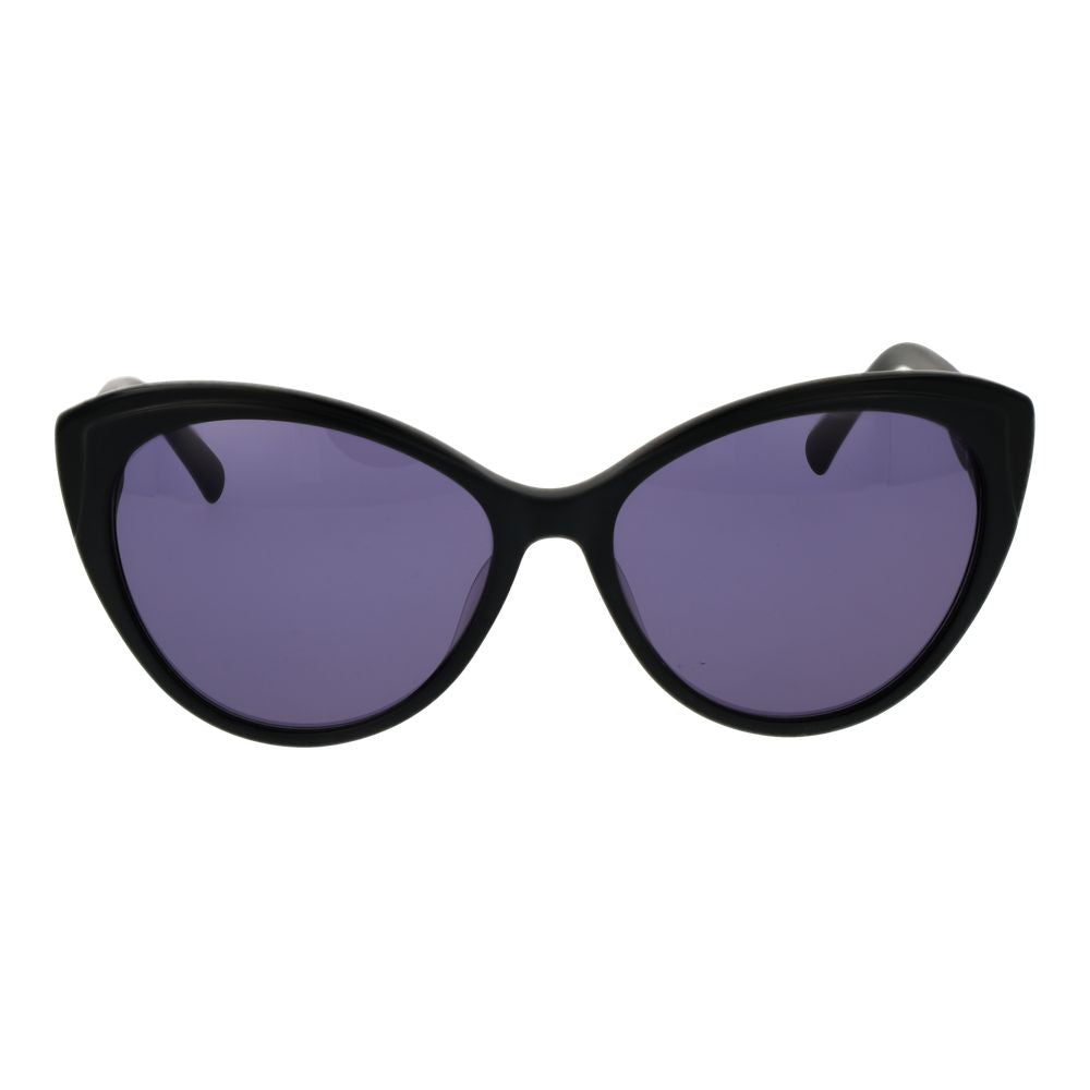 Sonnenbrille aus schwarzem Kunststoff