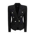 Black Wool Ovis Aries Blazer