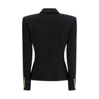 Black Wool Ovis Aries Blazer