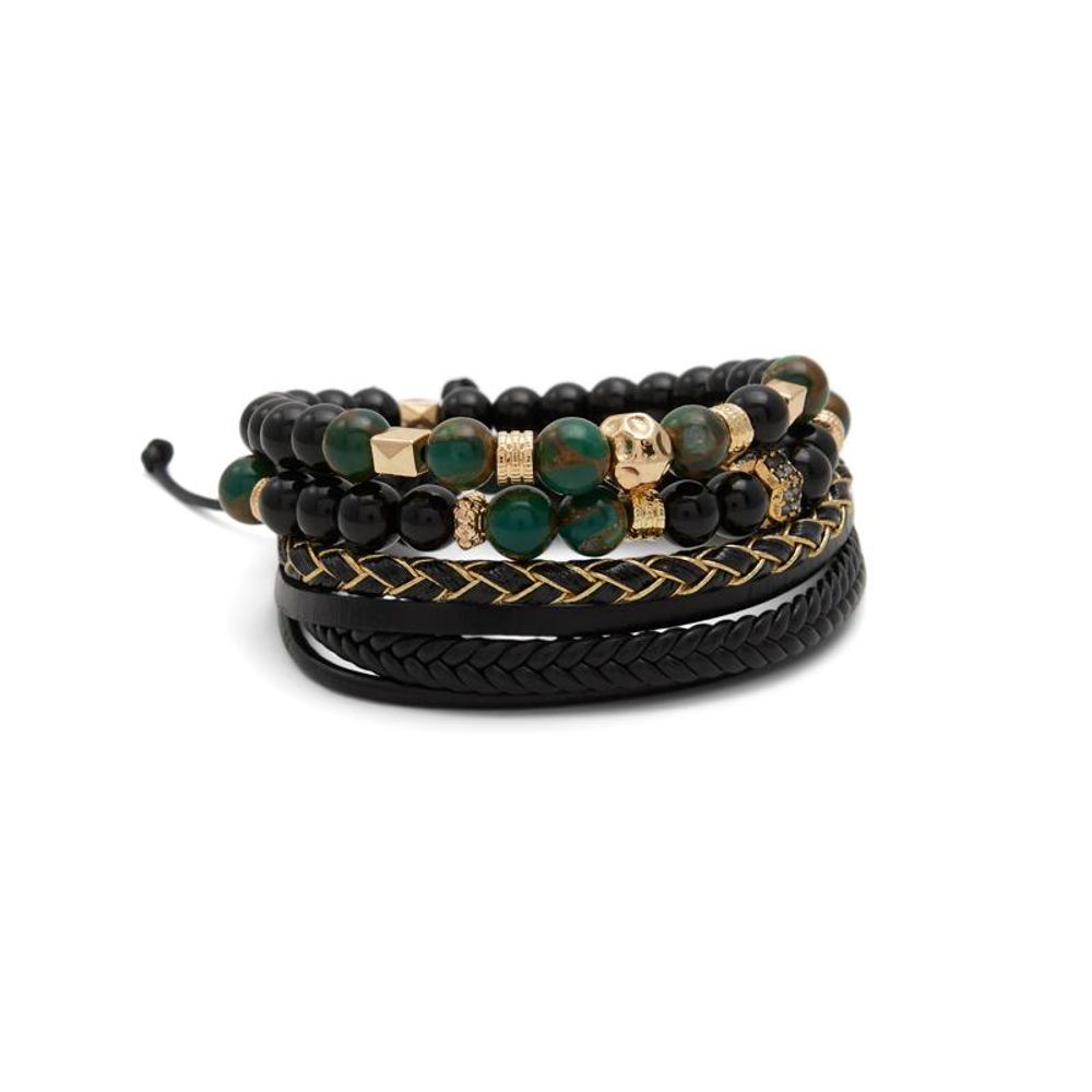 Grünes Elastan-Armband