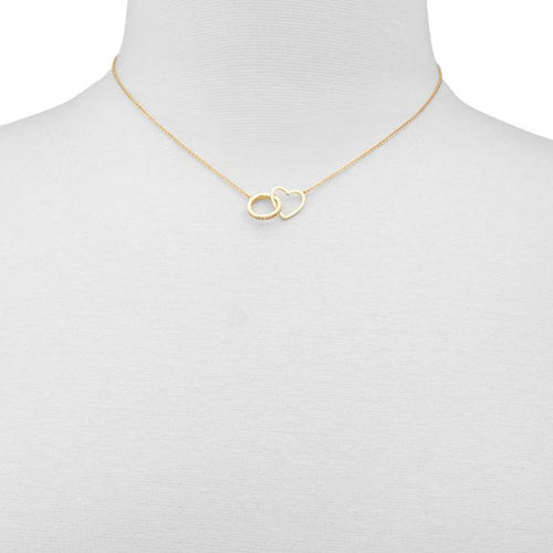 ALDO Gold Elastane Necklace