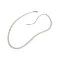 Silver Elastane Necklace