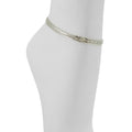 Armband aus versilbertem Elastan