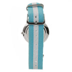 Blue Textile Dress Watch