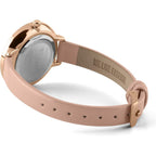 Mehrfarbige Lederarmbanduhr