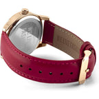 Multicolor Leather Dress Watch
