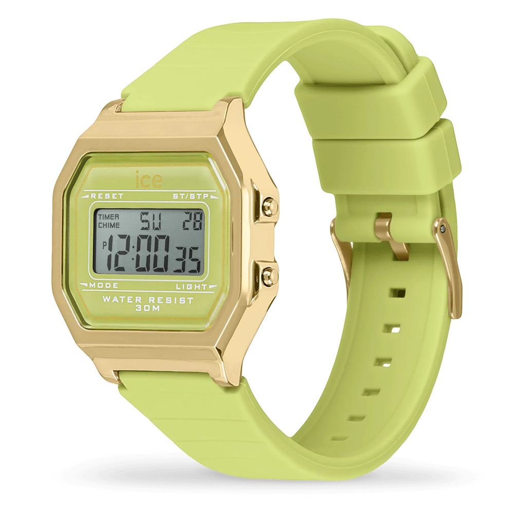 Bicolor Digitaluhr aus Kunststoff