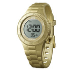 Gold Synthetic Digital Watch