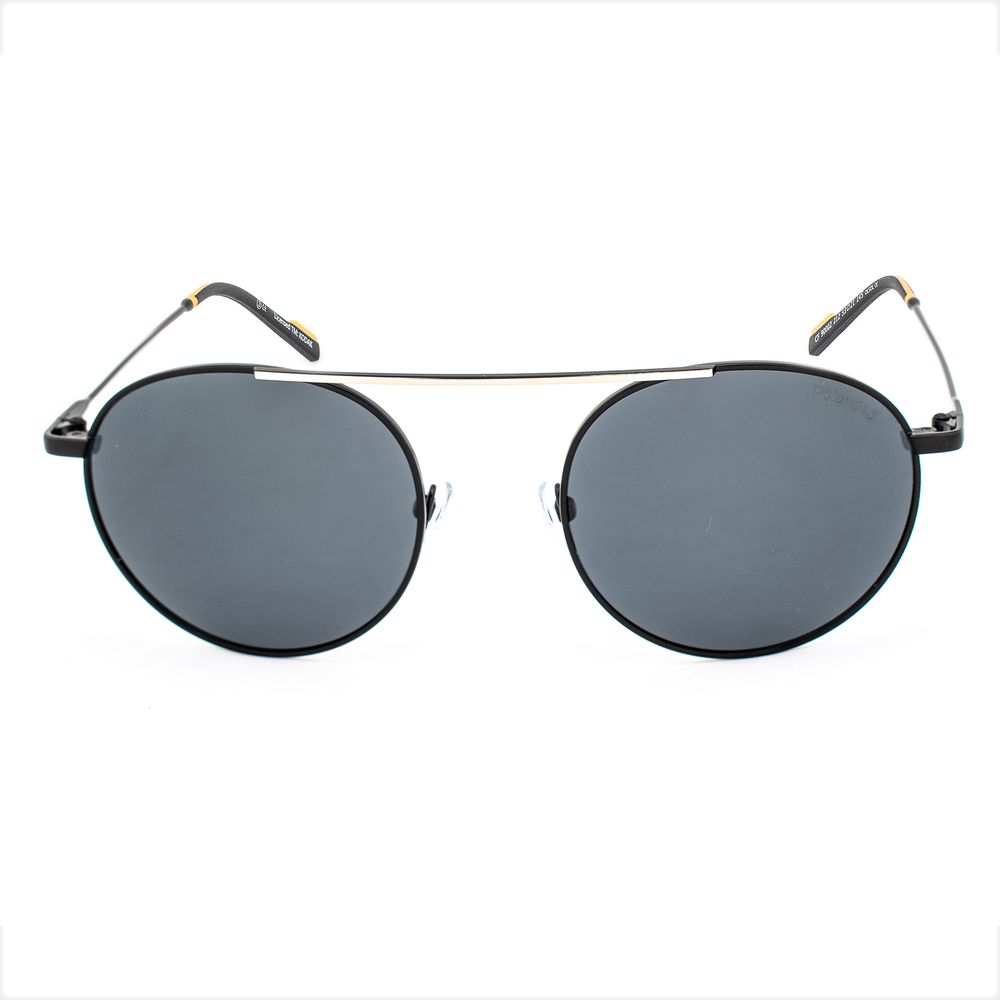 Sonnenbrille mit Goldmetallrahmen