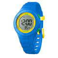 Blaue synthetische Sportuhr