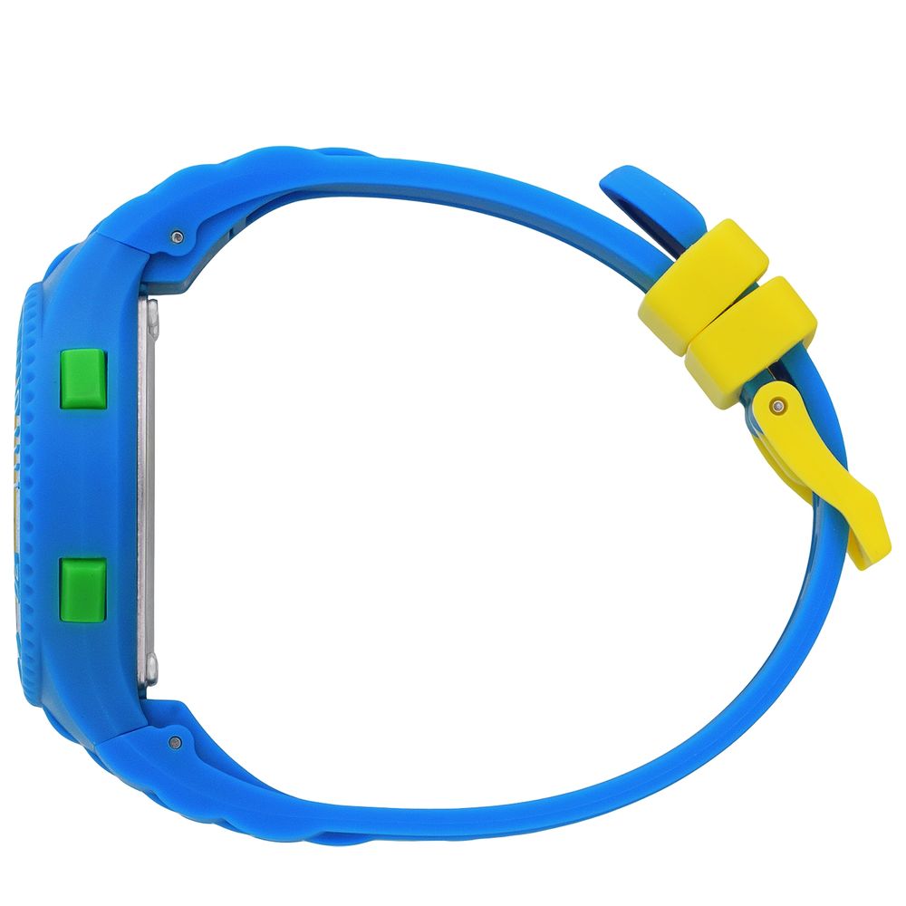 Blaue synthetische Sportuhr