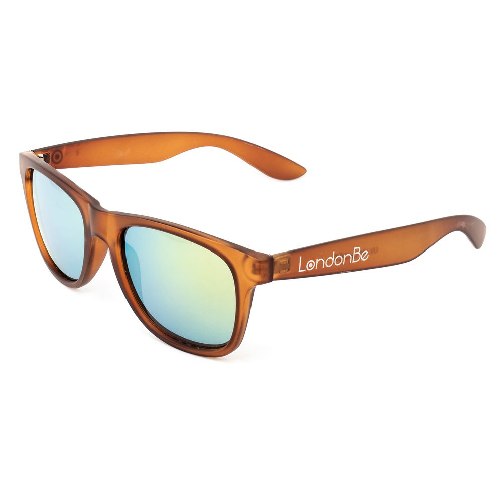 Braune gespritzte Sonnenbrille