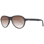 Braune Sonnenbrille aus Kunststoff