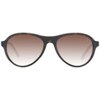 Braune Sonnenbrille aus Kunststoff