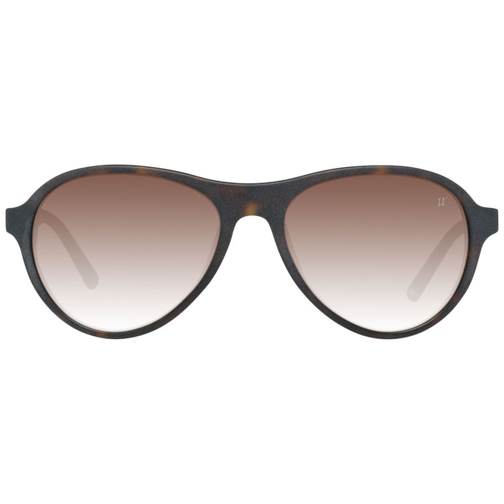 Braune Sonnenbrille aus Kunststoff