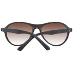 Braune Sonnenbrille aus Kunststoff