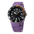 Orologio sportivo sintetico viola