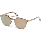 Pink Metal Sunglasses