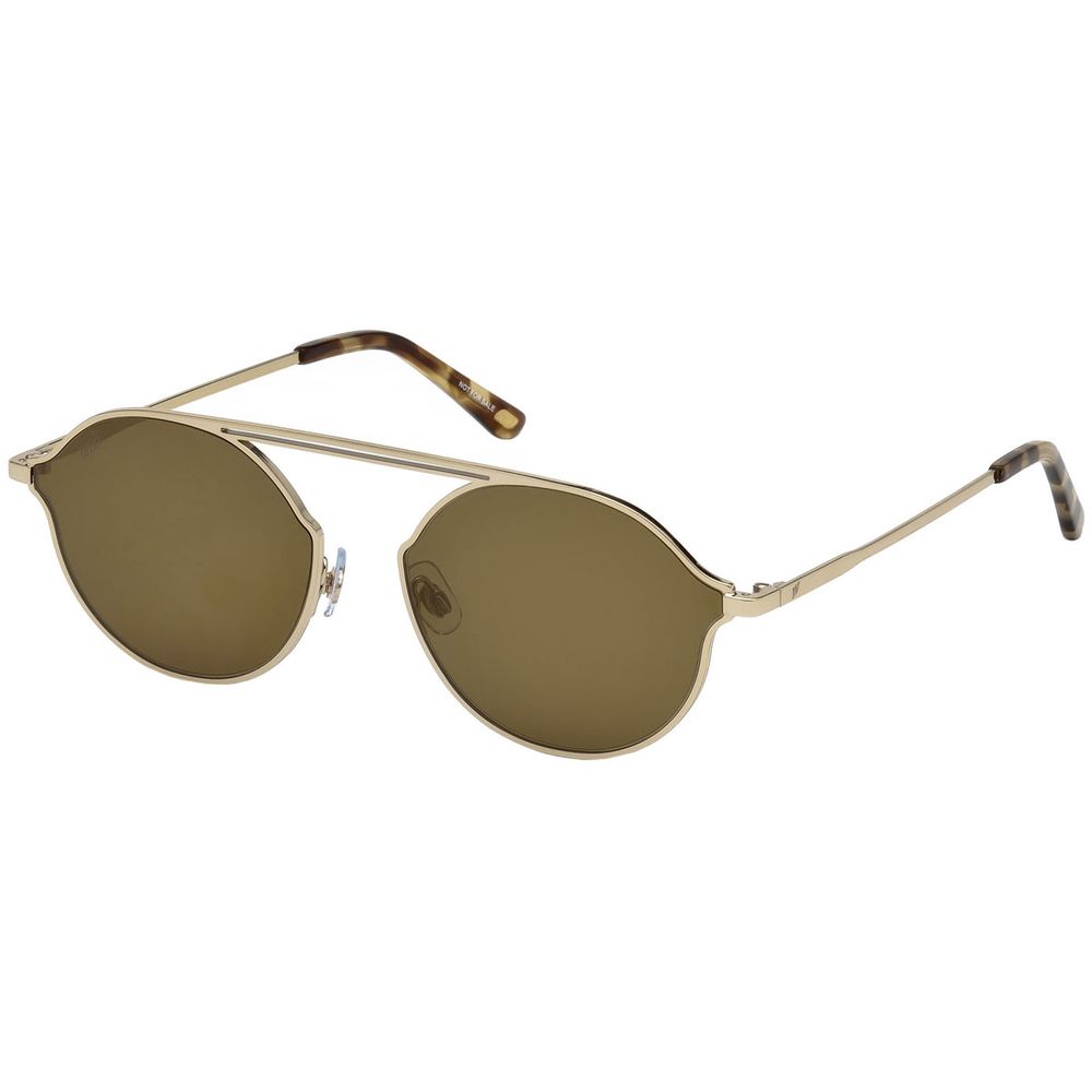 Goldene Metallsonnenbrille