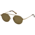Goldene Metallsonnenbrille