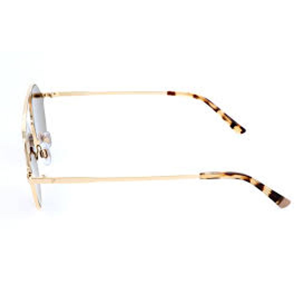 Goldene Metallsonnenbrille