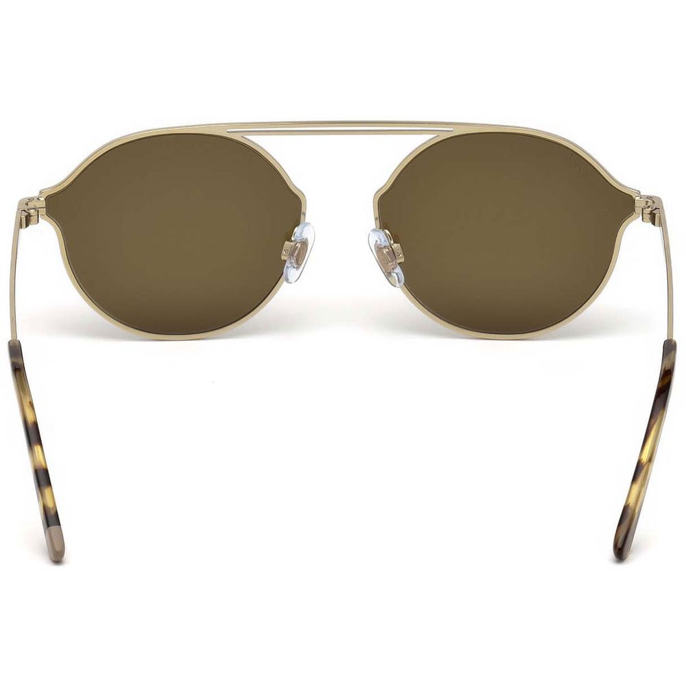 Goldene Metallsonnenbrille