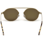 Goldene Metallsonnenbrille