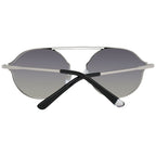 Sonnenbrille aus silbernem Metall